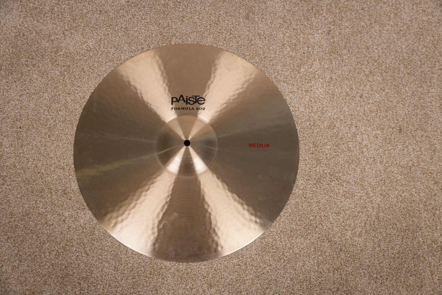Paiste 18" Formula 602 Medium Crash Cymbal 1617g