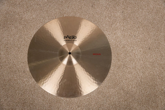 Paiste 18" Formula 602 Medium Crash Cymbal 1617g