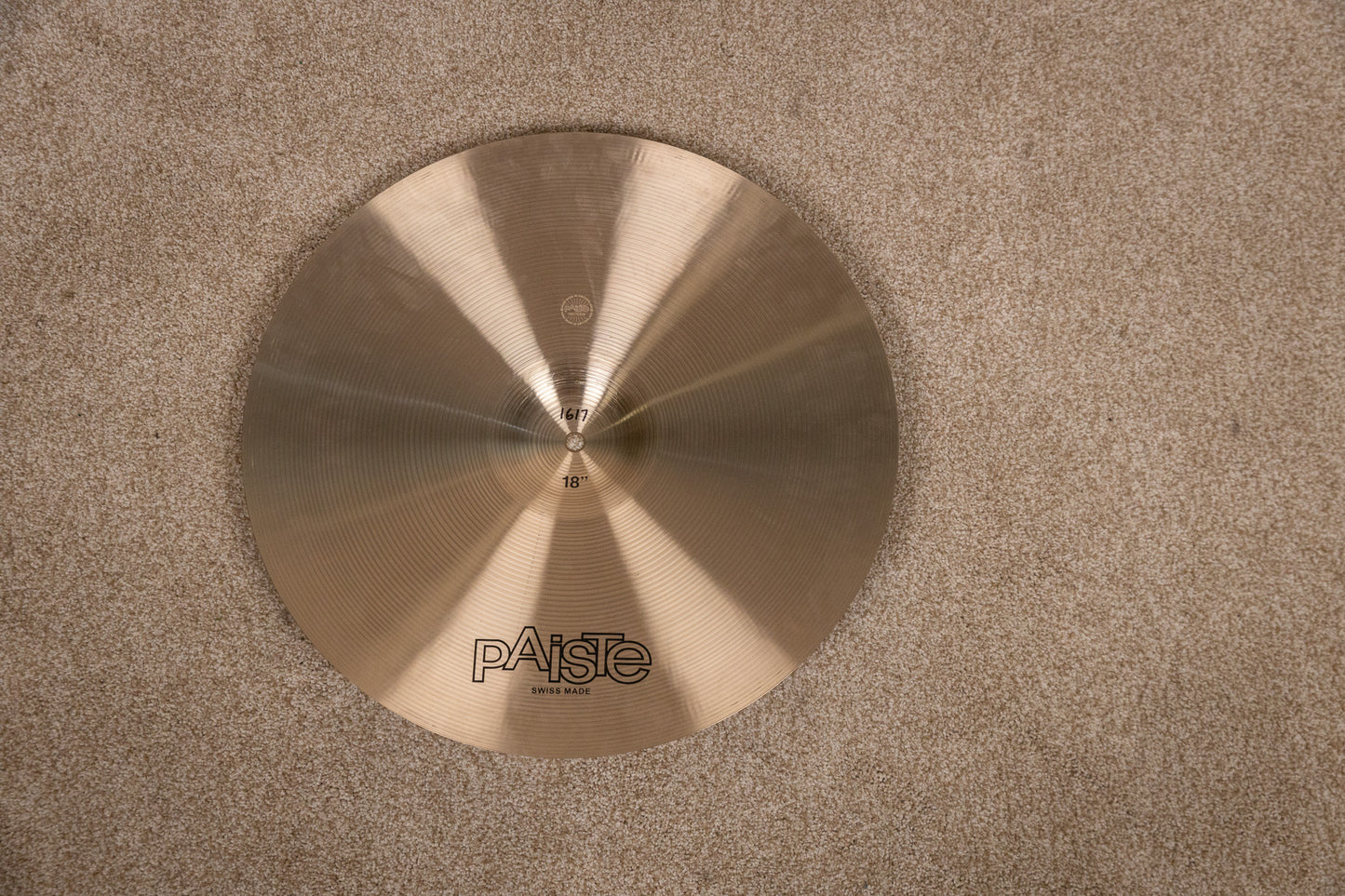 Paiste 18" Formula 602 Medium Crash Cymbal 1617g