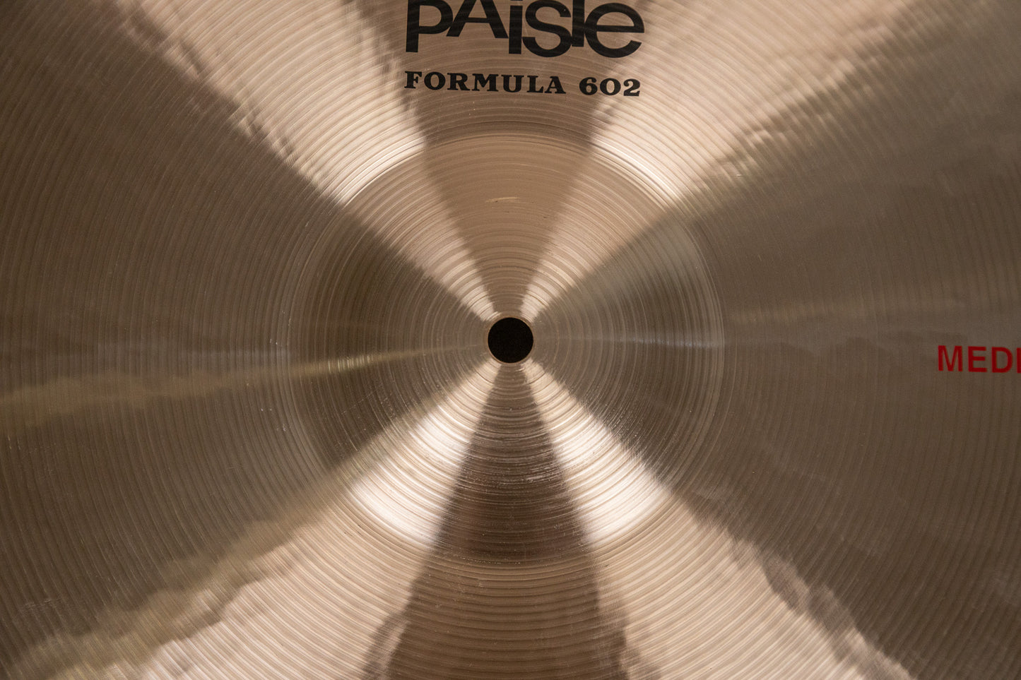 Paiste 18" Formula 602 Medium Crash Cymbal 1617g