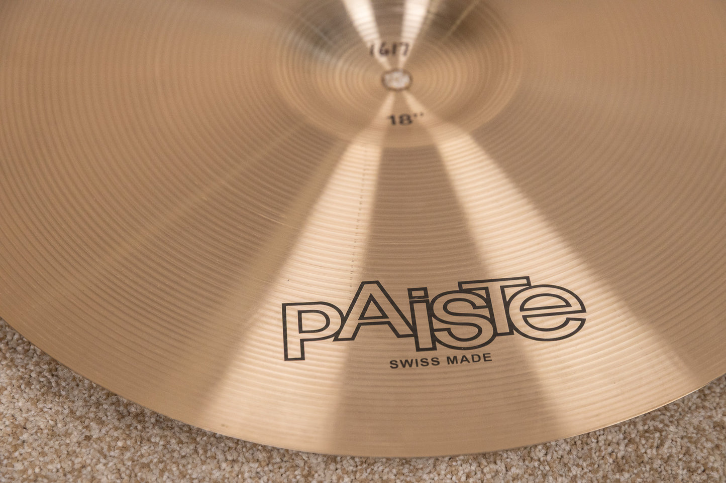Paiste 18" Formula 602 Medium Crash Cymbal 1617g