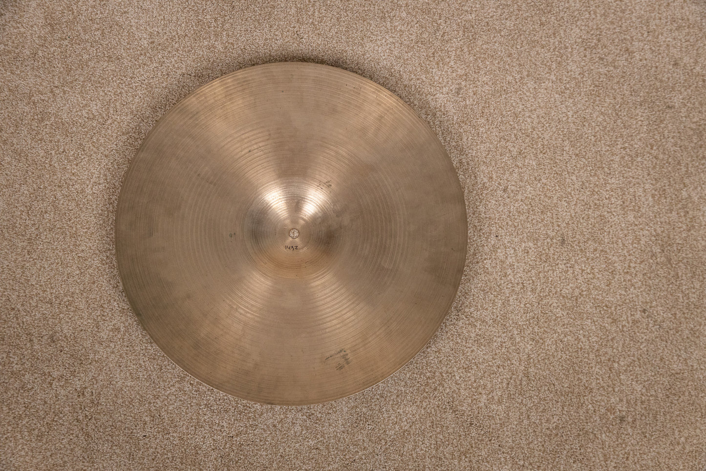 1970s Zildjian 18" A Thin Stamp Crash Cymbal 1432g