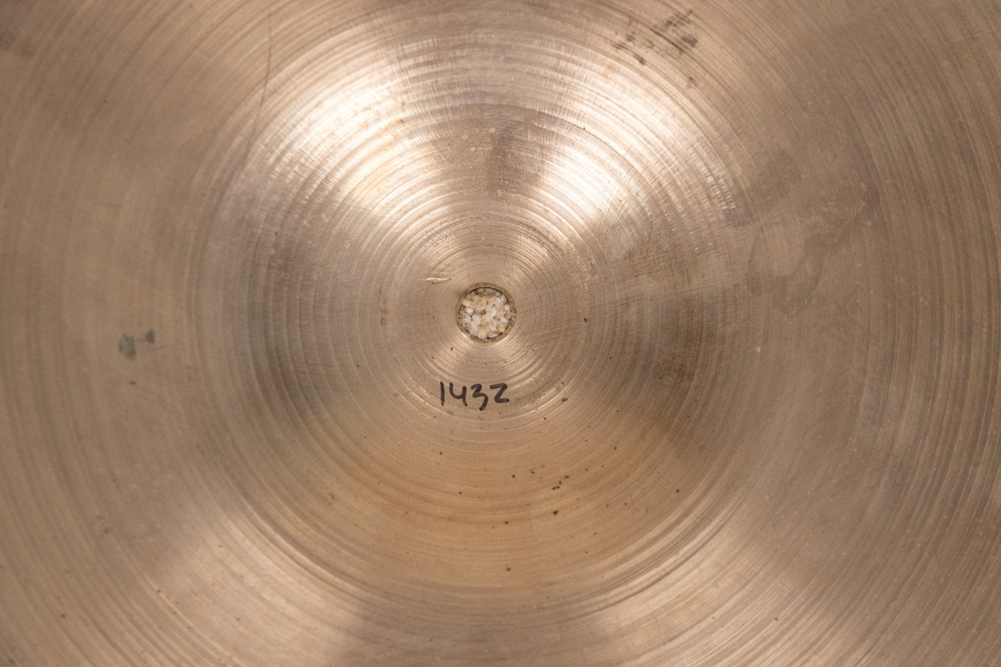1970s Zildjian 18" A Thin Stamp Crash Cymbal 1432g