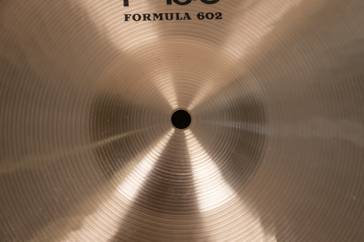 Paiste 19" Formula 602 Thin Crash Cymbal 1596g
