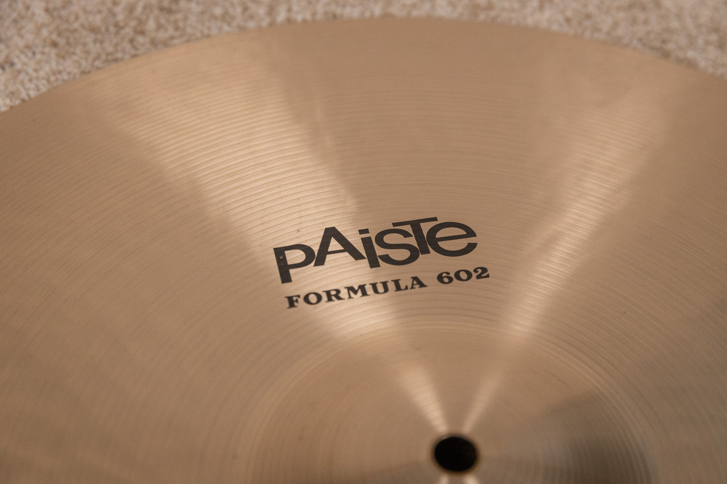 Paiste 19" Formula 602 Thin Crash Cymbal 1596g