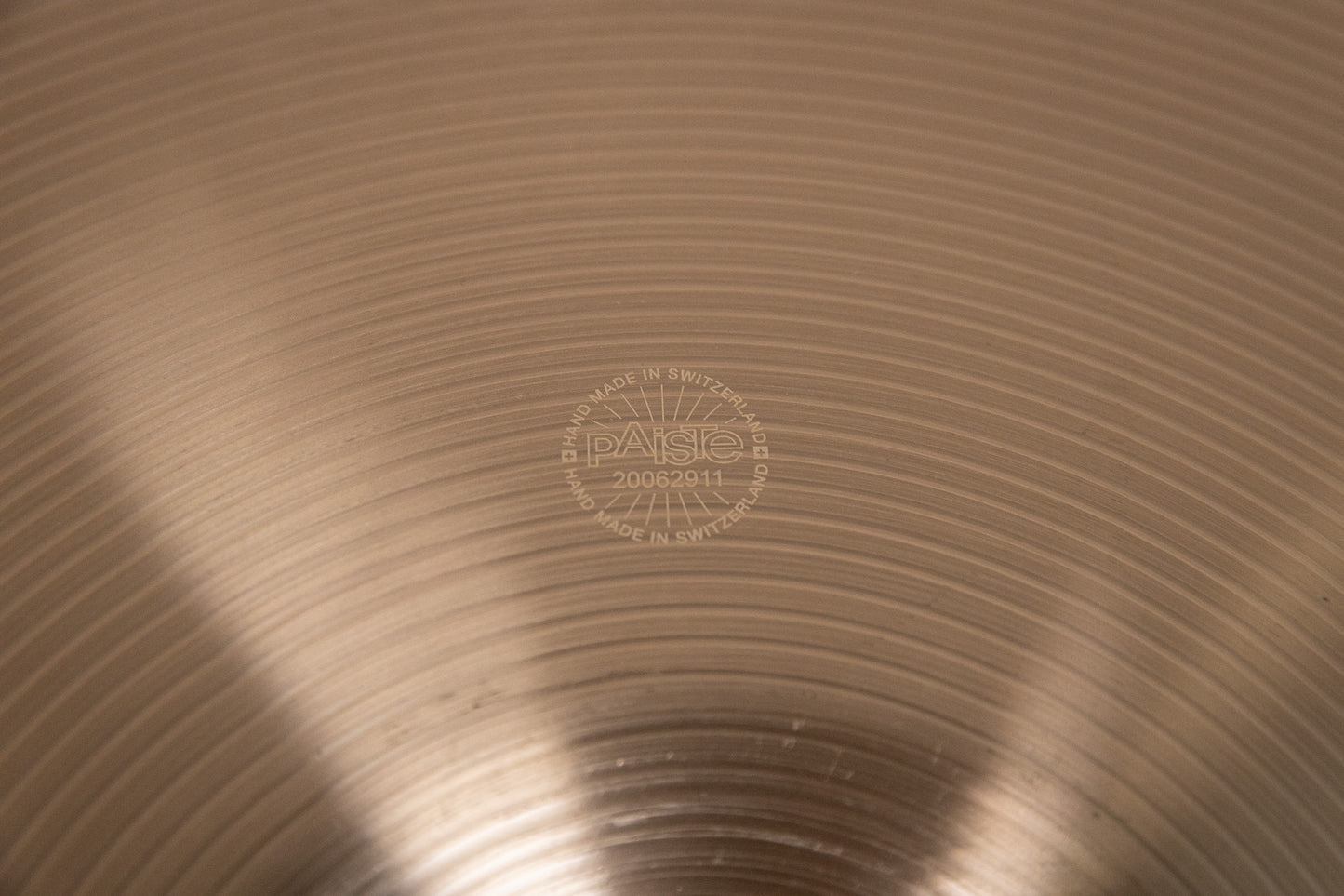 Paiste 19" Formula 602 Thin Crash Cymbal 1596g