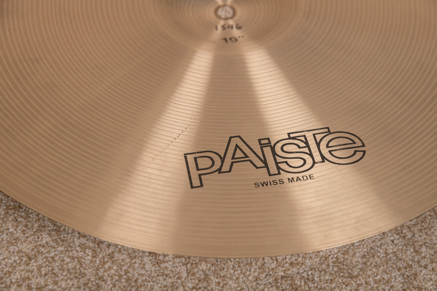 Paiste 19" Formula 602 Thin Crash Cymbal 1596g