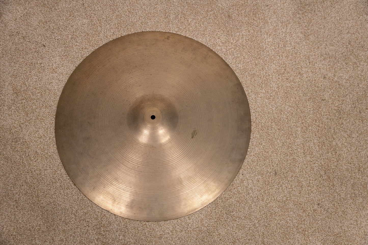 1970s Zildjian 22" A Thin Stamp Ride Cymbal 2930g