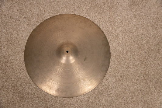 1970s Zildjian 22" A Thin Stamp Ride Cymbal 2930g