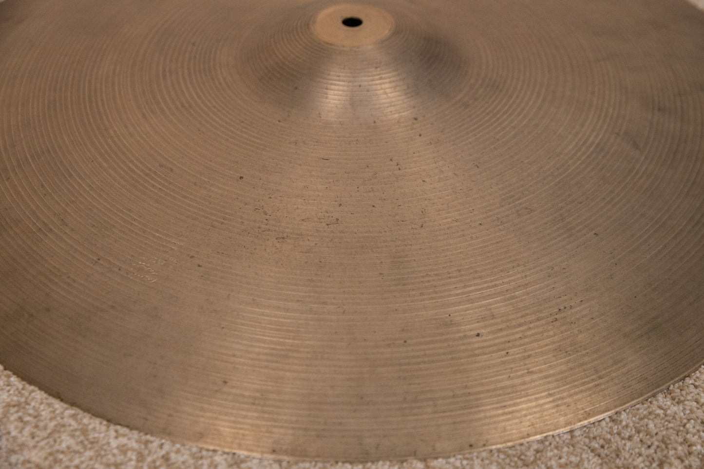 1970s Zildjian 22" A Thin Stamp Ride Cymbal 2930g