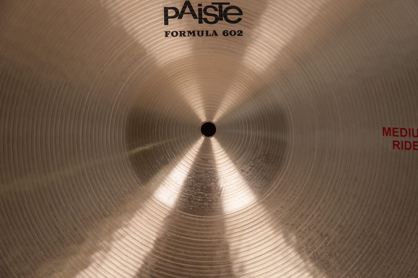Paiste 22" Formula 602 Medium Ride Cymbal 3200g