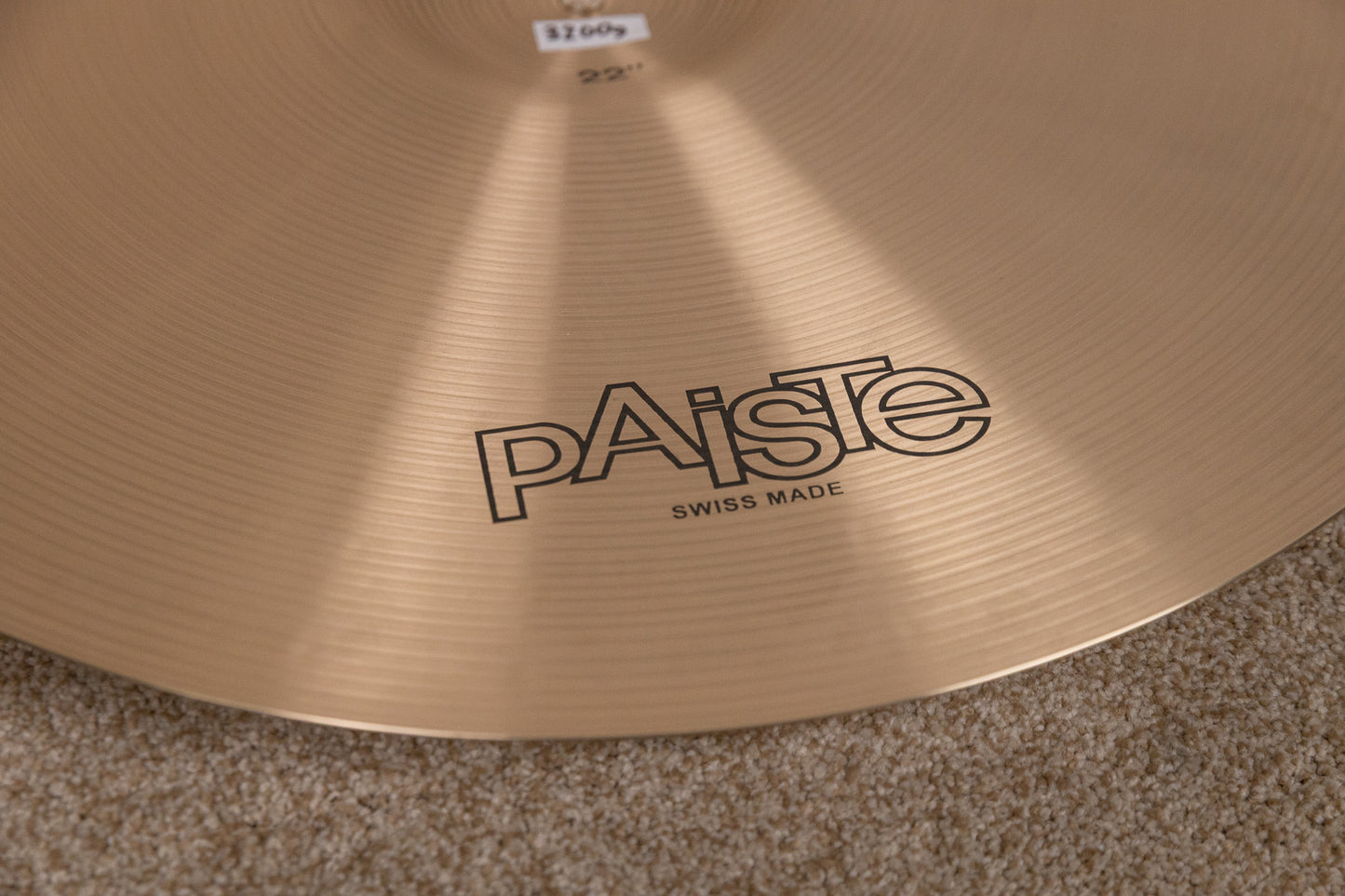 Paiste 22" Formula 602 Medium Ride Cymbal 3200g