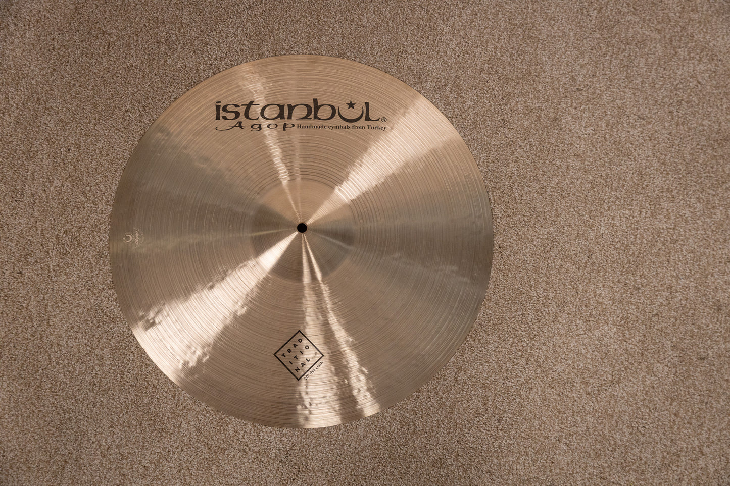 Istanbul Agop 20" Traditional Thin Crash Cymbal 1647g