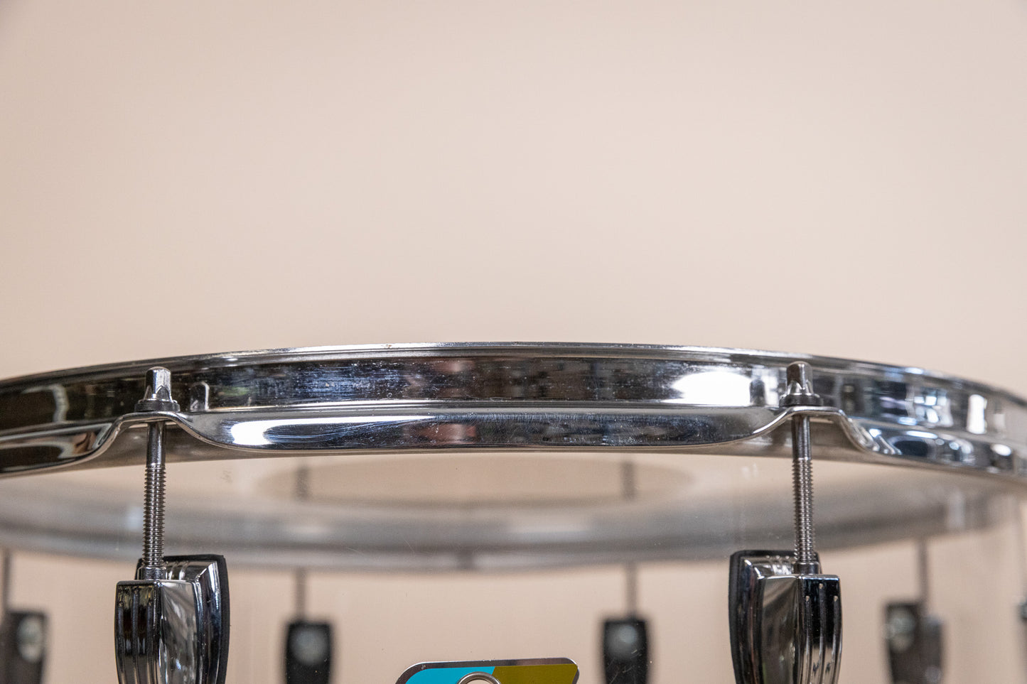 Ludwig Vistalite Clear Drum Set 16x22 8x12 9x13 and 16x16