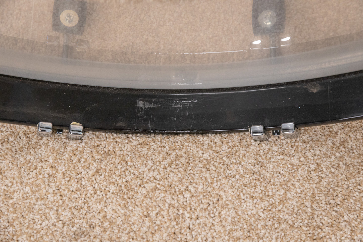 Ludwig Vistalite Clear Drum Set 16x22 8x12 9x13 and 16x16