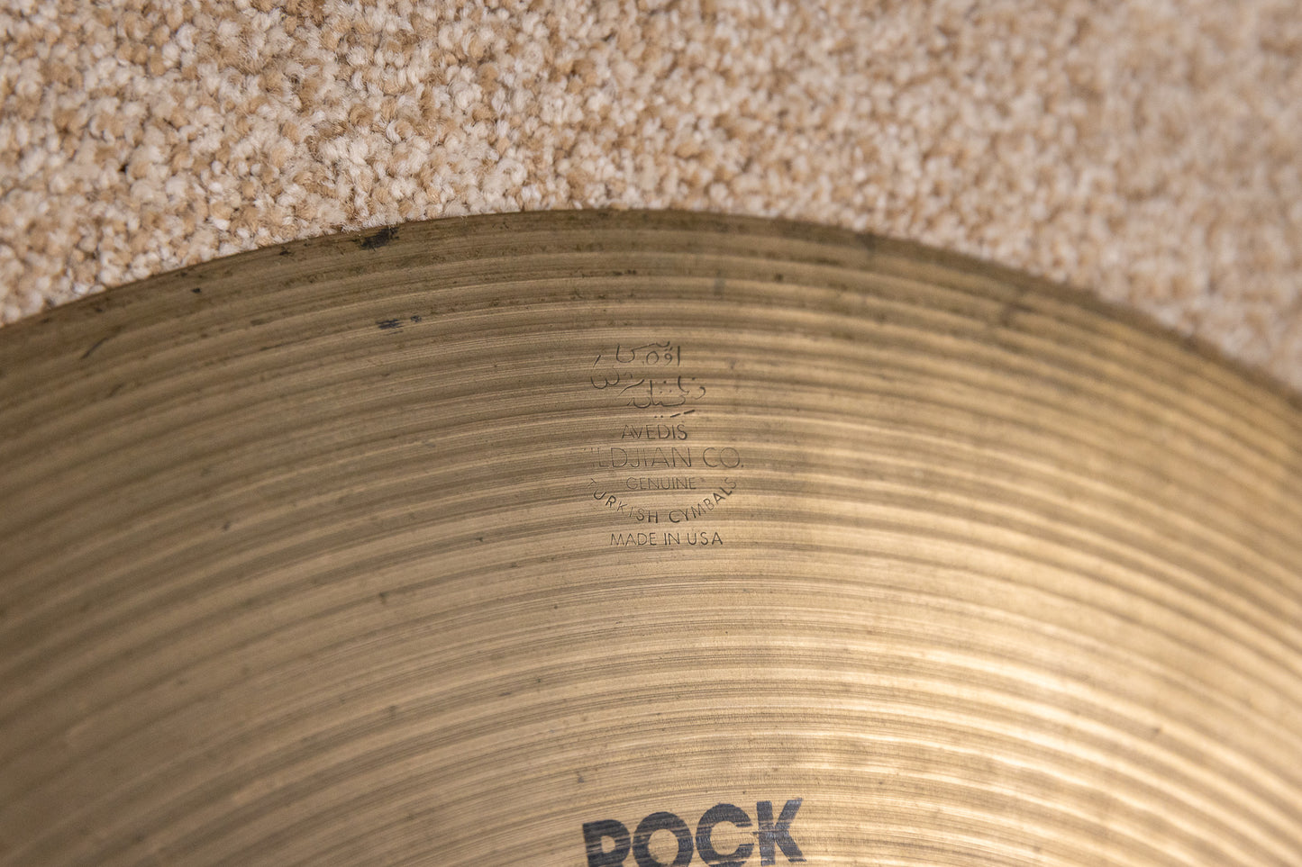Zildjian A 18" CO Stamp Rock Crash Cymbal 1758g