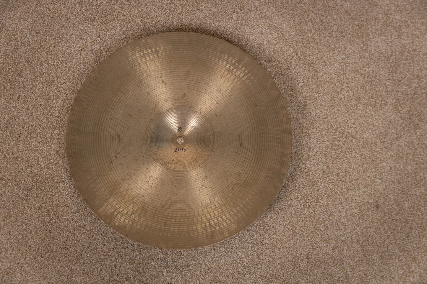 Zildjian 18" A CO Stamp Ride Cymbal 2143g