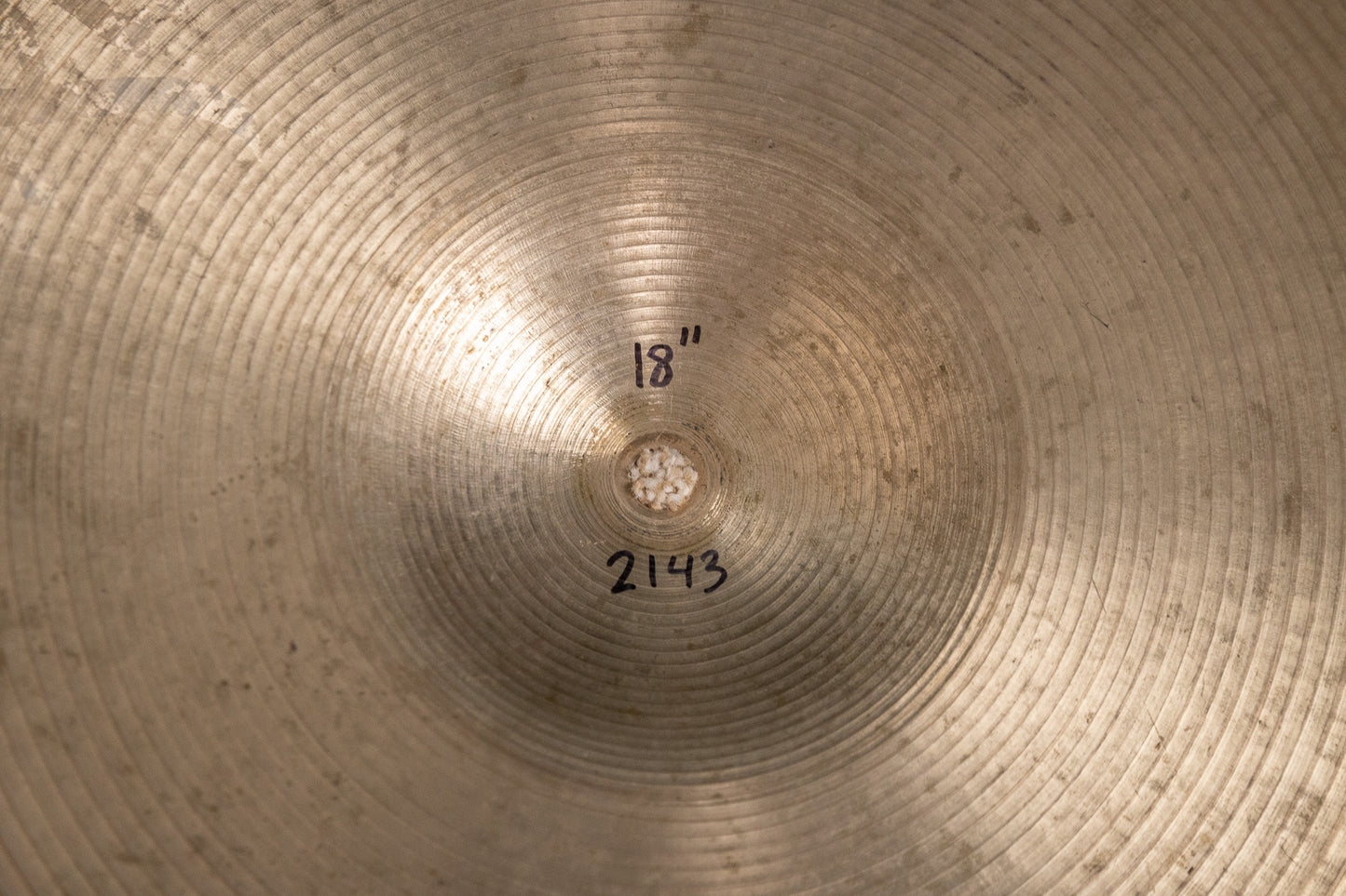 Zildjian 18" A CO Stamp Ride Cymbal 2143g