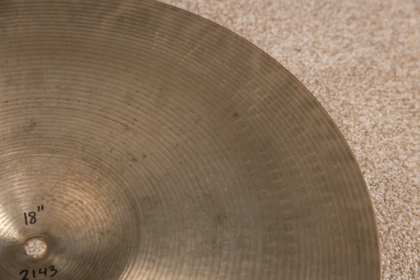 Zildjian 18" A CO Stamp Ride Cymbal 2143g