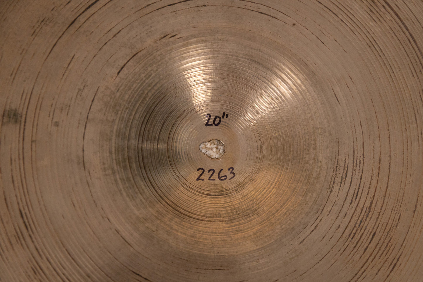 1950s Zildjian 20" A Ride Cymbal 2263g
