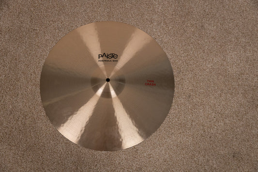 Paiste 19" Formula 602 Thin Crash Cymbal 1575g