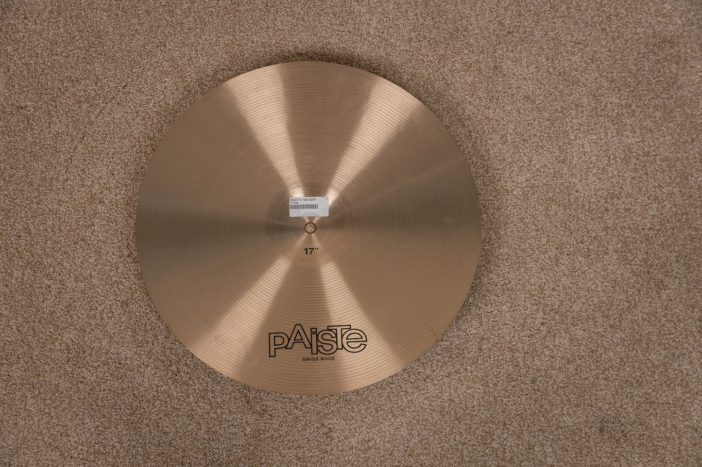 Paiste 17" Formula 602 Thin Crash Cymbal 1143g