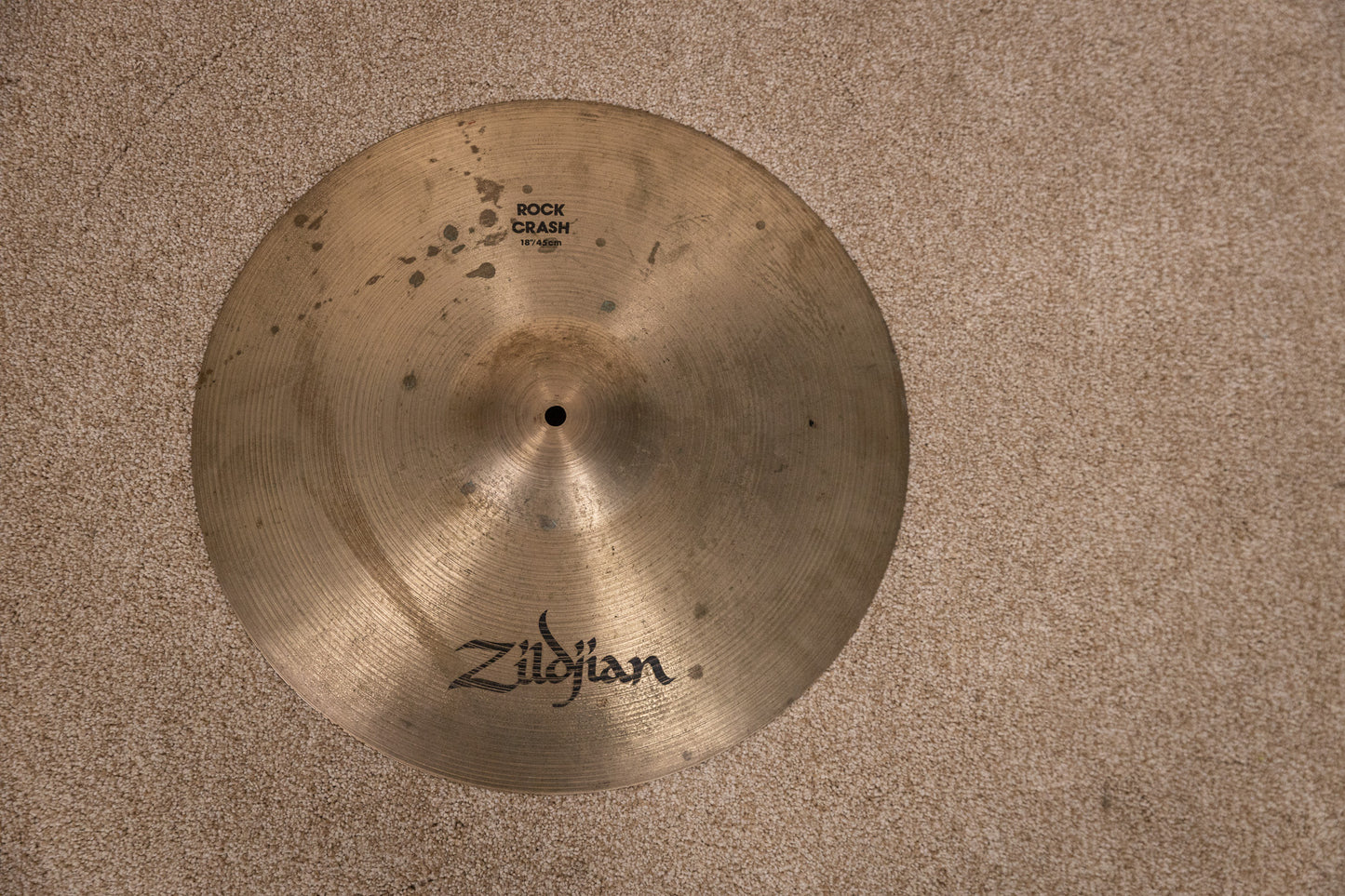 Zildjian 18" A CO Stamp Rock Crash Cymbal 1882g