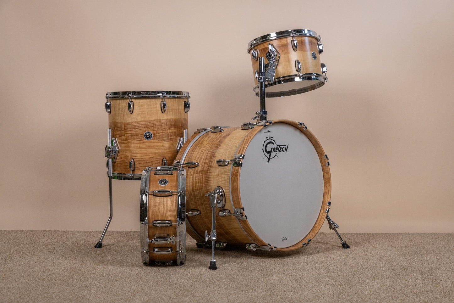 Gretsch Brooklyn Limited Edition Exotic Figured Ash Drum Set