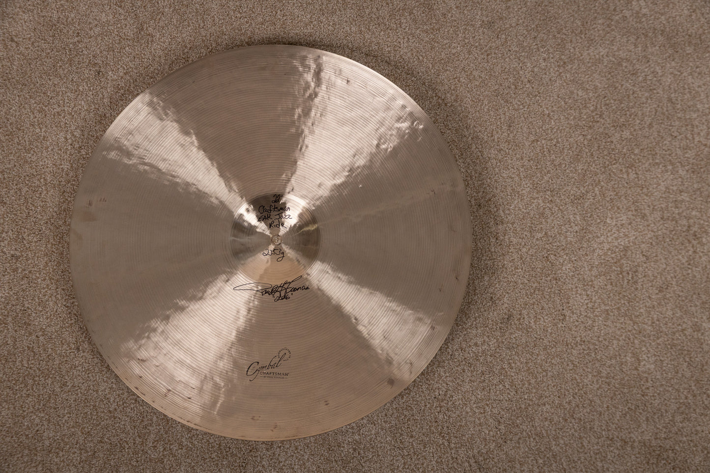 Cymbal Craftsman 22" EAK-Style Jazz Ride Cymbal 2353g
