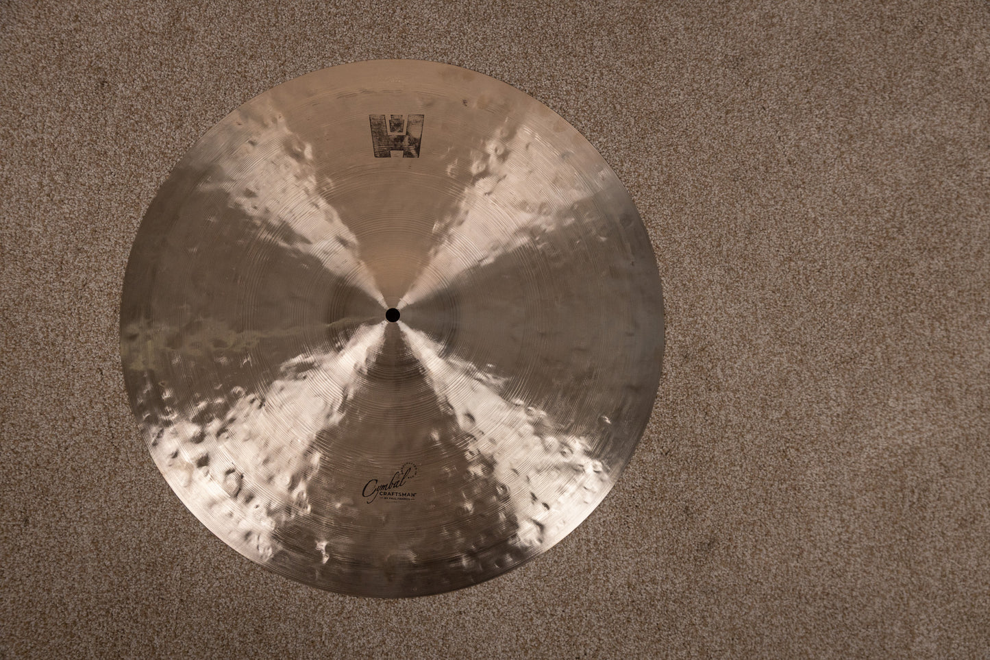 Cymbal Craftsman 20" 1930s Istanbul K-Inspired Ride Cymbal 2086g