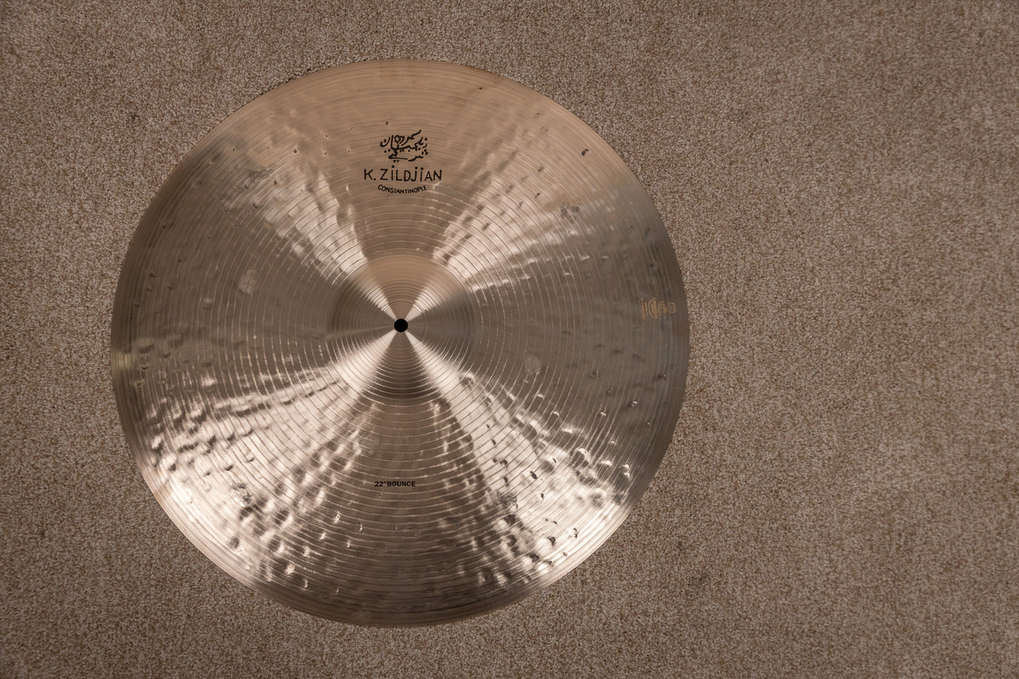 Zildjian 22" K Constantinople Bounce Ride Cymbal 2489g