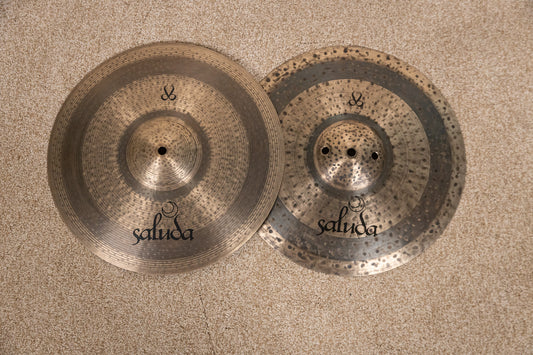 Saluda 14" Symbolic Series Hi Hat Cymbals 767g 1414g
