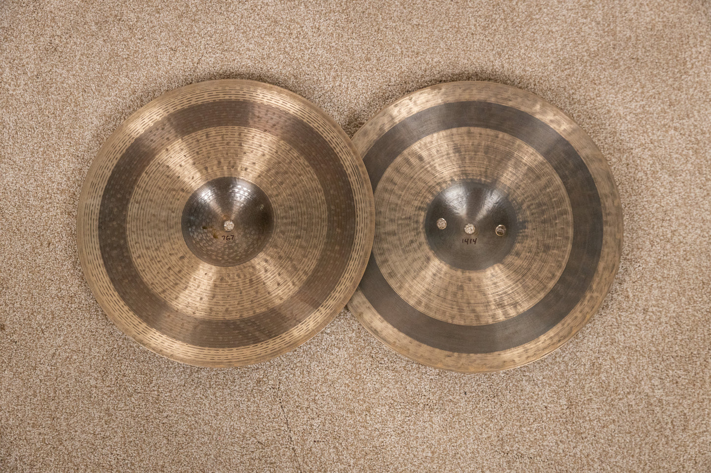 Saluda 14" Symbolic Series Hi Hat Cymbals 767g 1414g