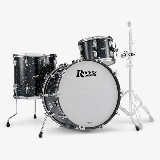 Rogers Mardi Gras Lacquer Cleveland 3-Piece Shell Pack