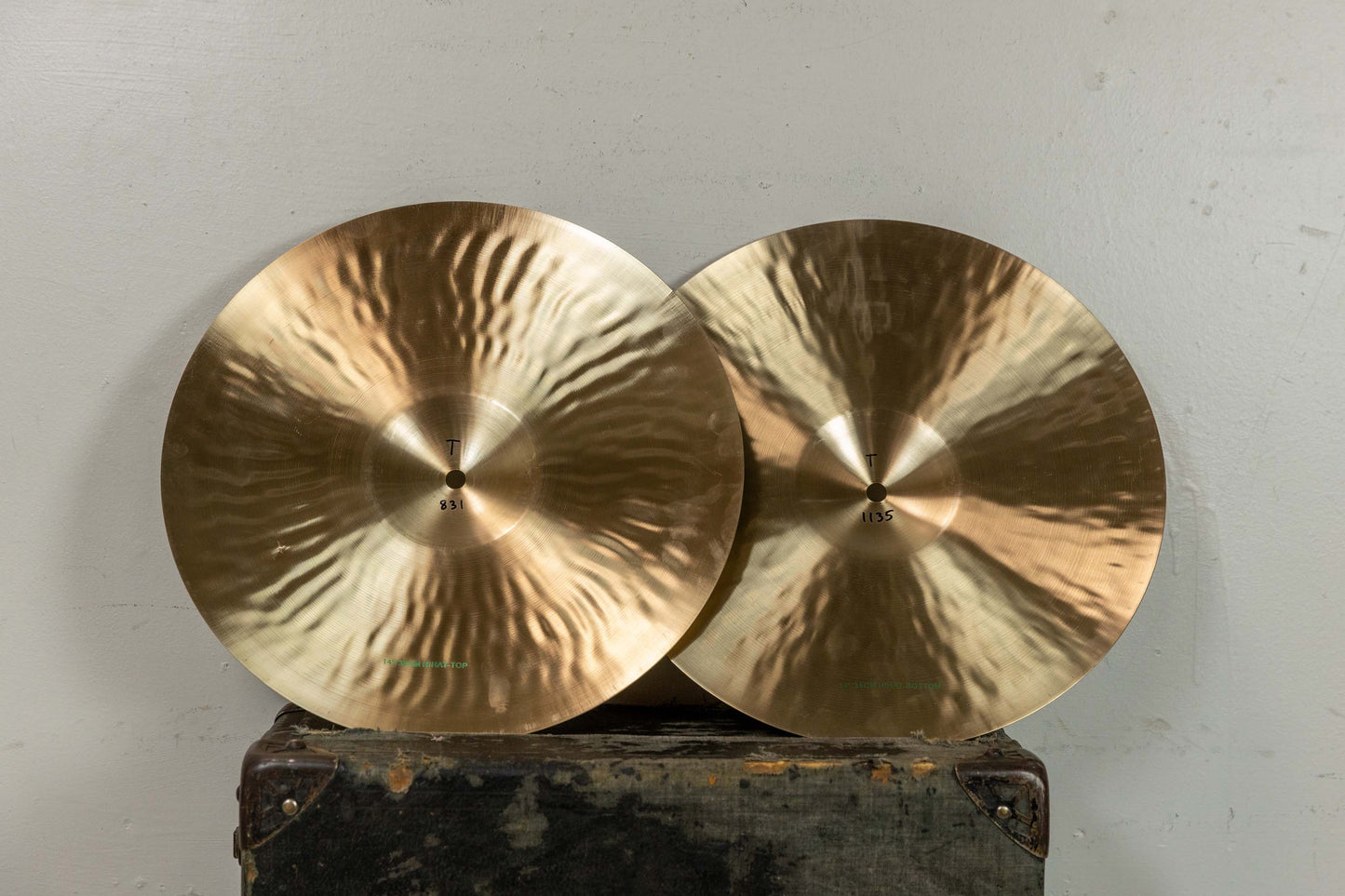 Hawthorne 14" Traditional Hi Hat Cymbals 831g 1135g