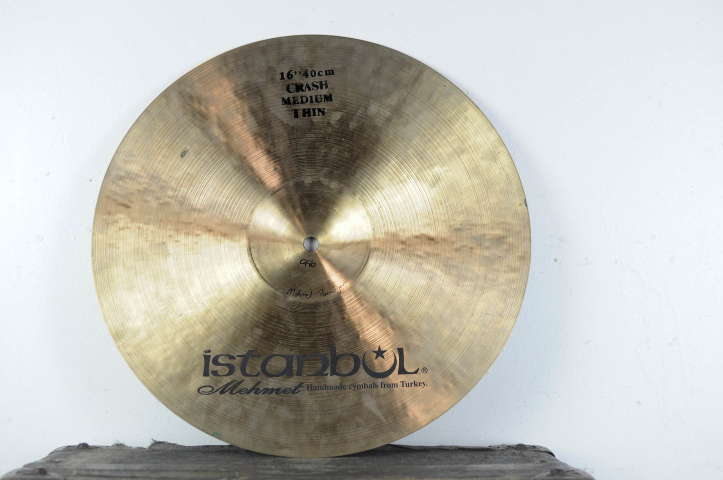 Istanbul Mehmet 16" Medium Thin Crash Cymbal 956g