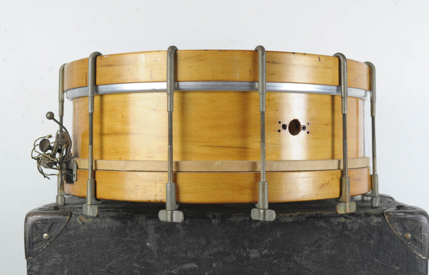 1920s Gretsch American 4x14 "Thumb Rod" Snare Drum -- Neff Orchestra