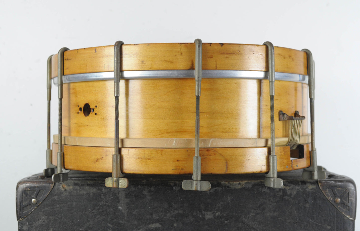 1920s Gretsch American 4x14 "Thumb Rod" Snare Drum -- Neff Orchestra