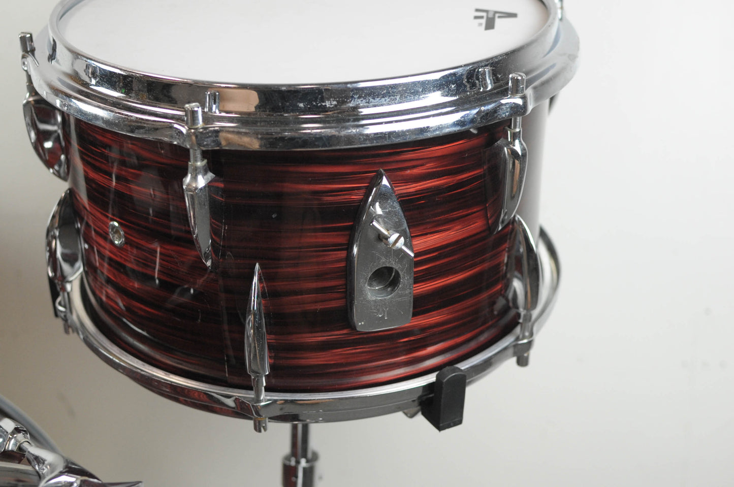 1960s Sonor "K-180" Red Marble Drum Set