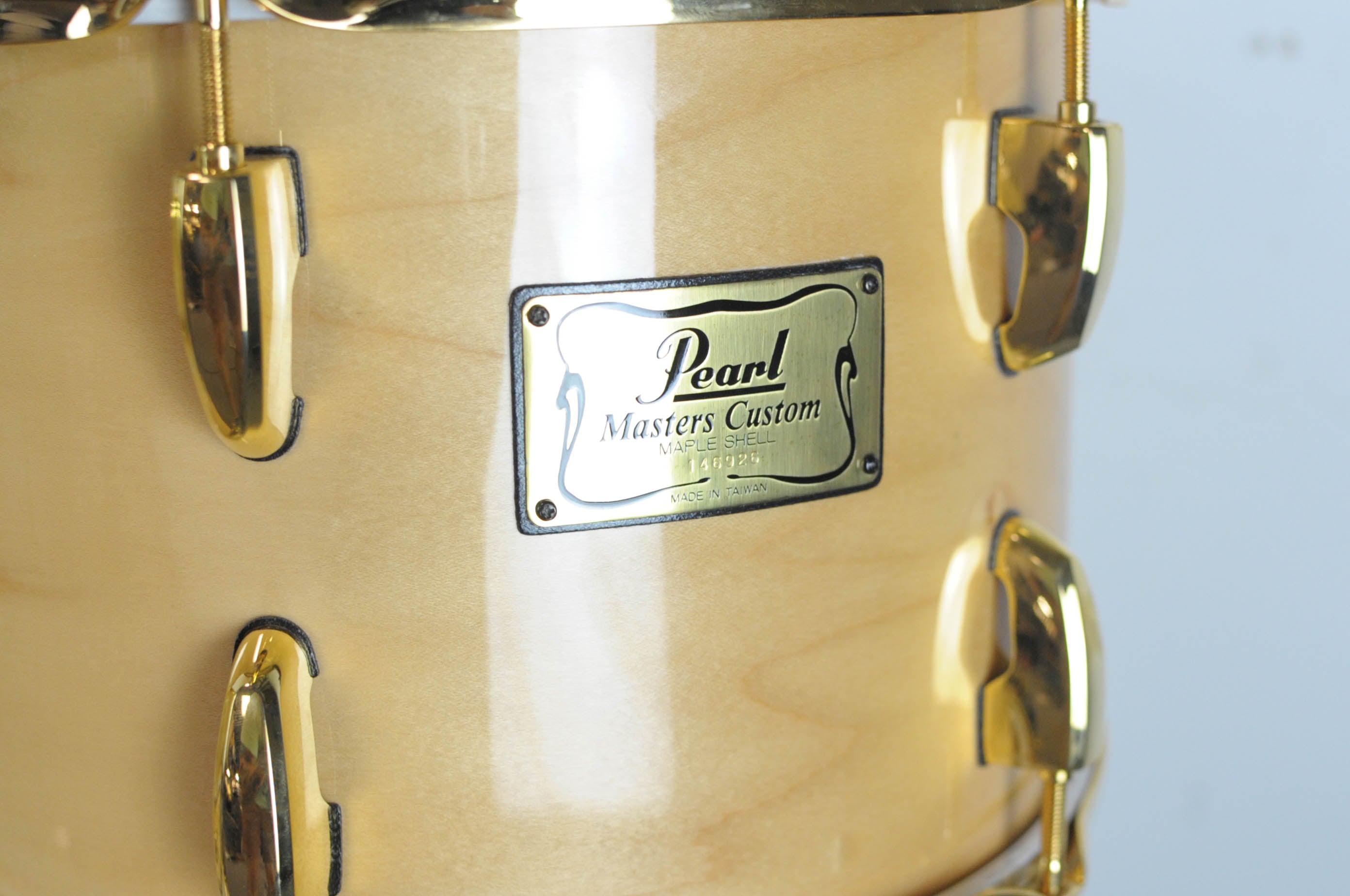 2000s Pearl Masters Custom Natural Maple Drum Set – Hawthorne Drum