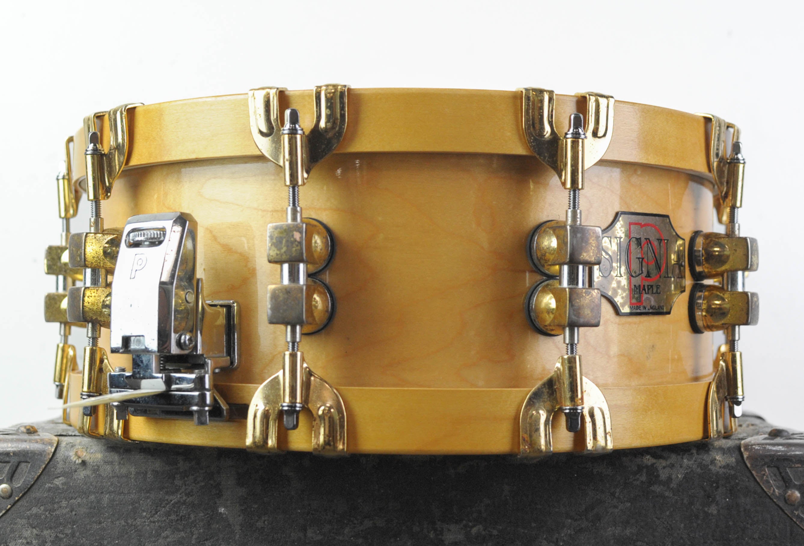 1990s Premier Signia 5.5x14 Maple Snare Drum – Hawthorne Drum Shop