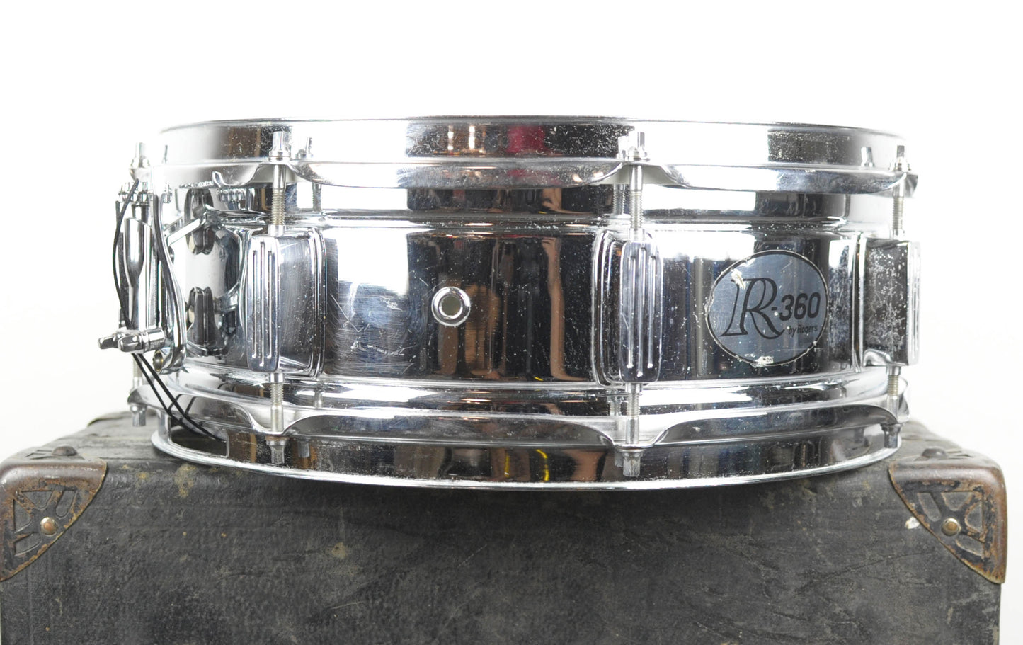 1970s Rogers R-360 5x14 Steel Snare Drum