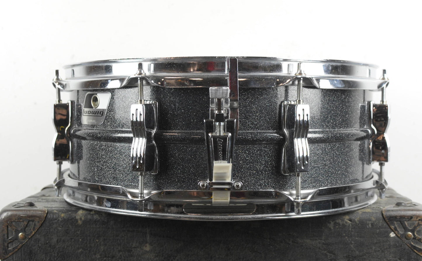Ludwig 5x14 Black Galaxy Acrolite Snare Drum #6239131