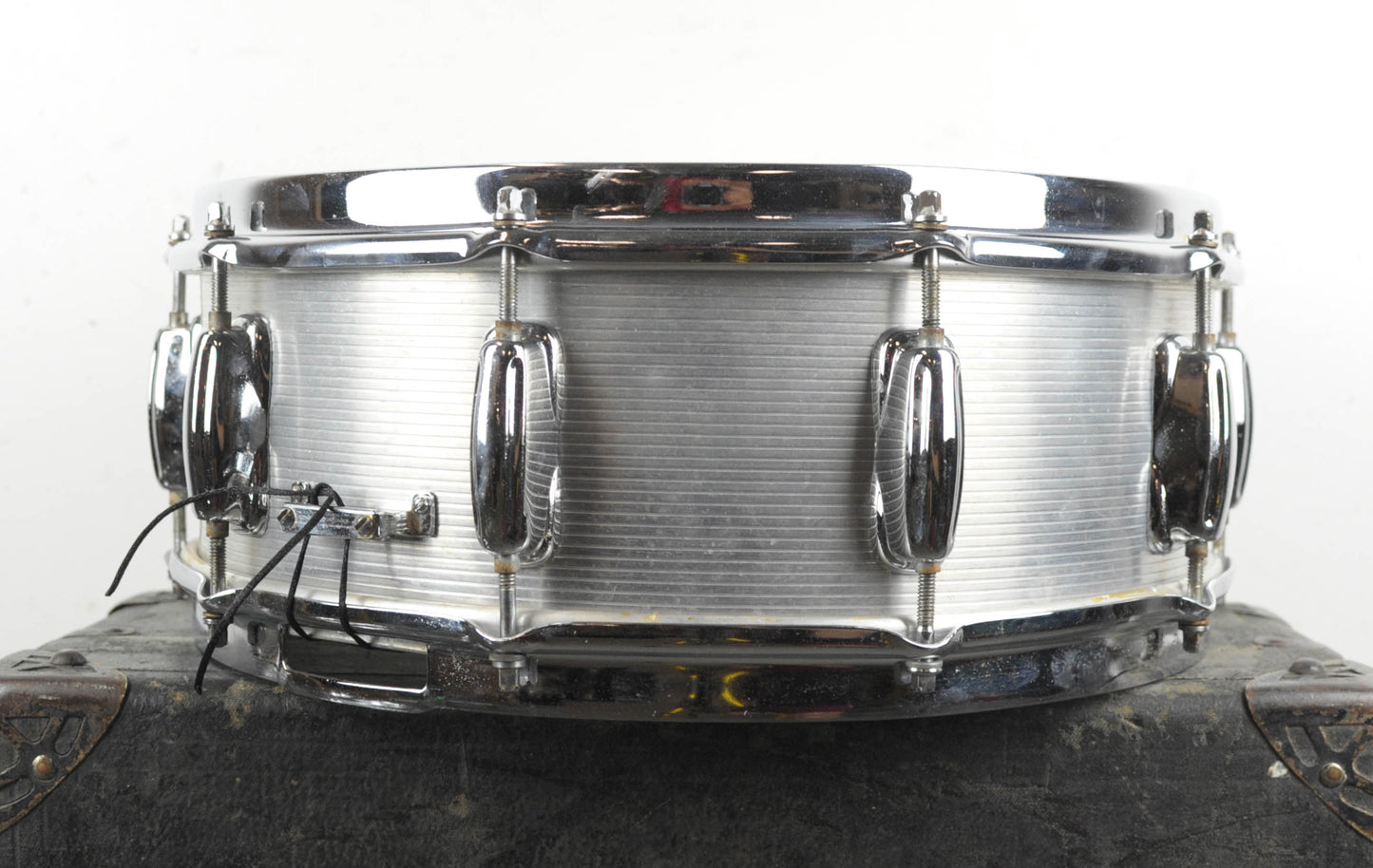 1970s Slingerland 5x14 "Ribbed Aluminum" Snare Drum
