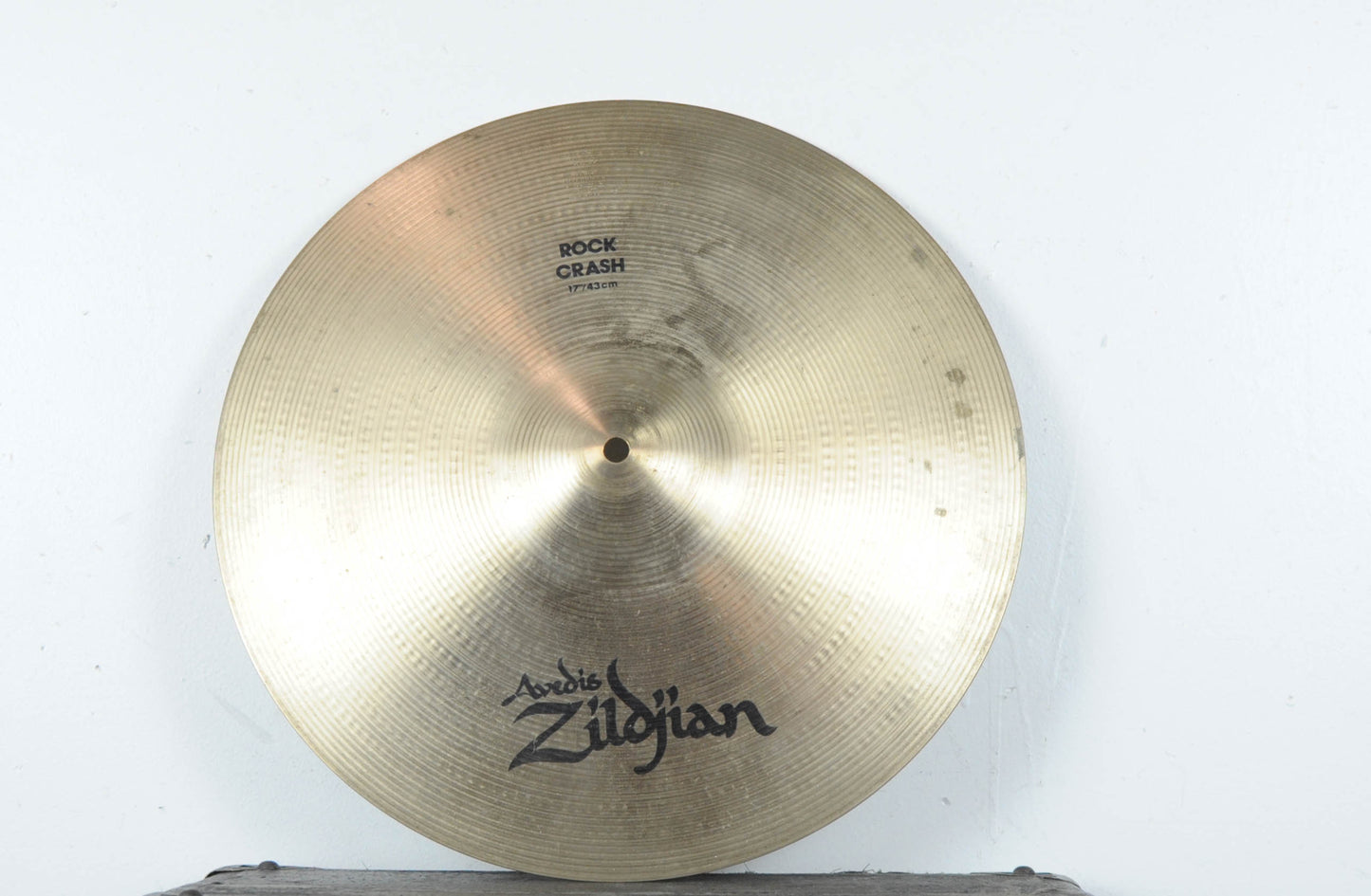 1990s Zildjian A 17" Rock Crash Cymbal 1564g