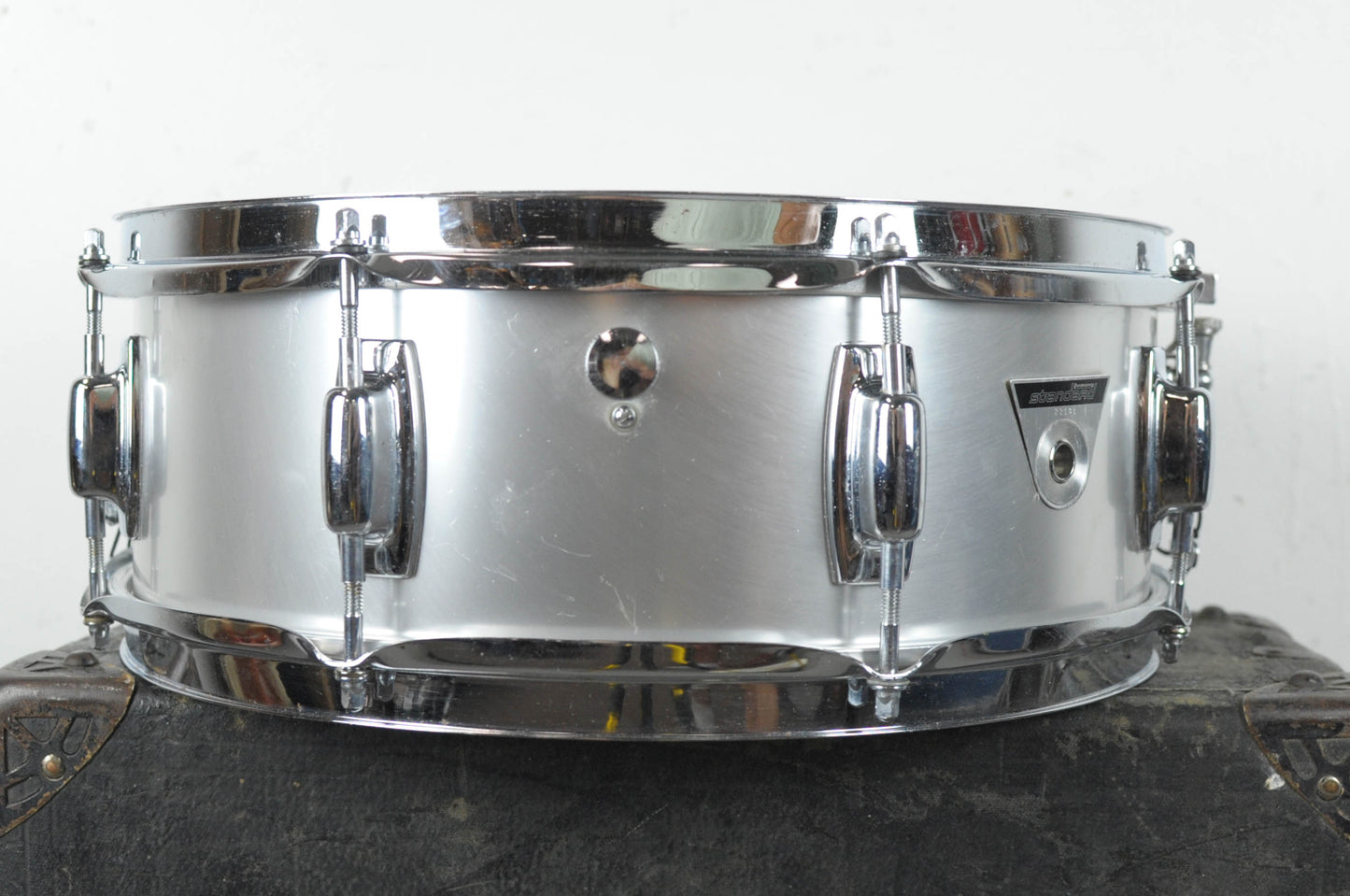 1970s Ludwig 5x14 Standard Aluminum Snare Drum