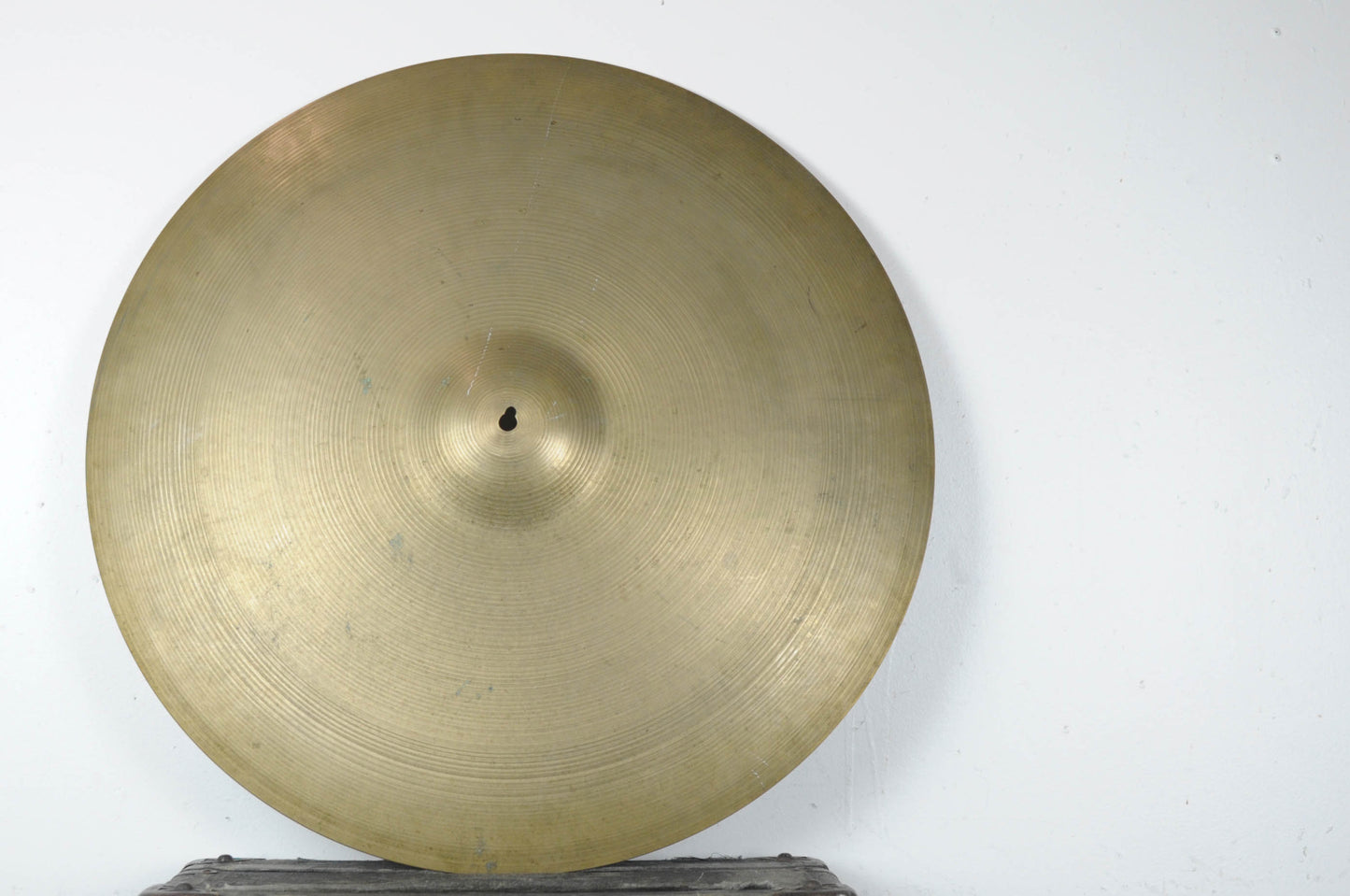 1960s Zildjian A 24" Ride Cymbal 4207g