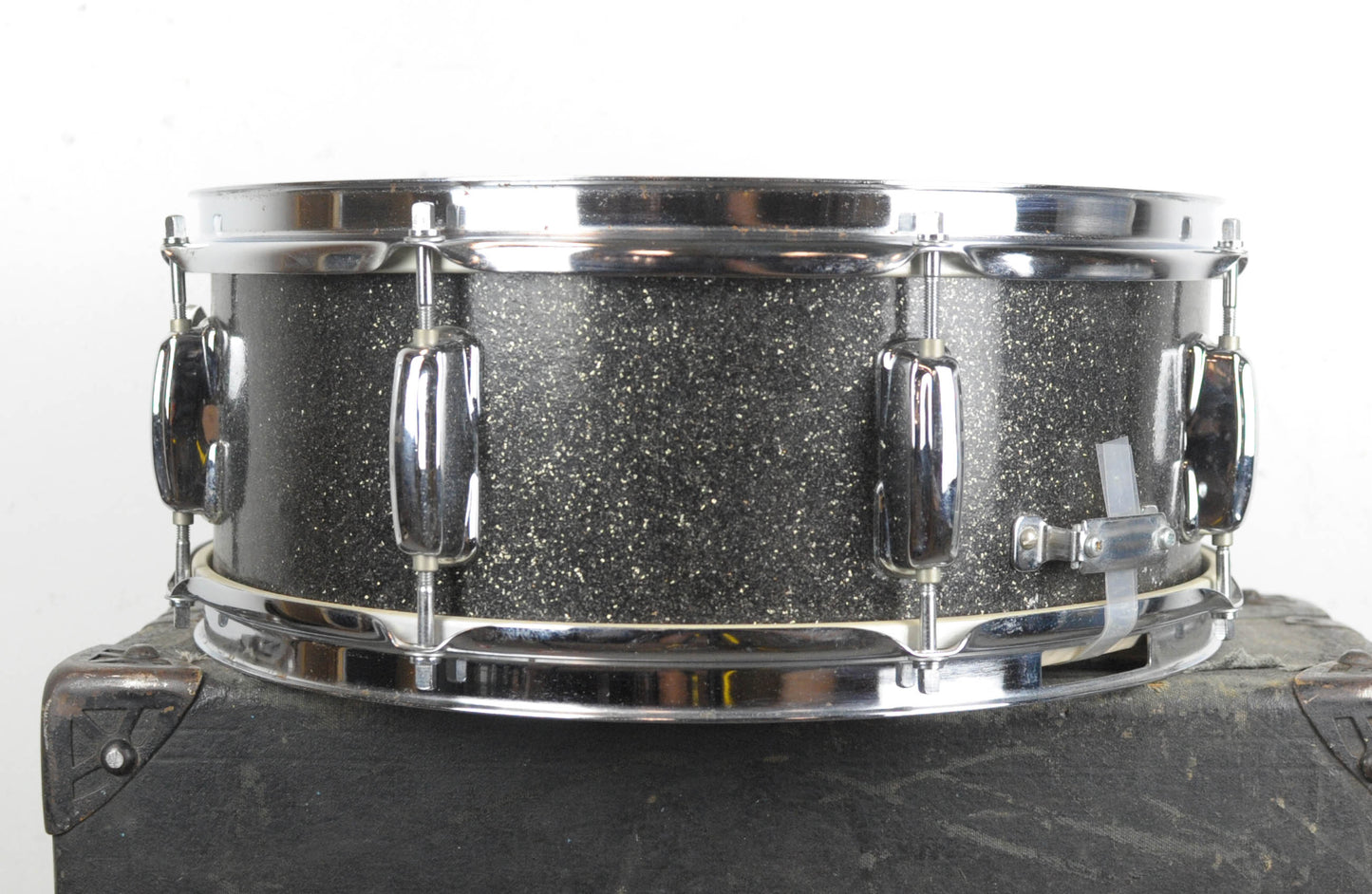 Vintage Star 5x14 Black Sparkle Snare Drum