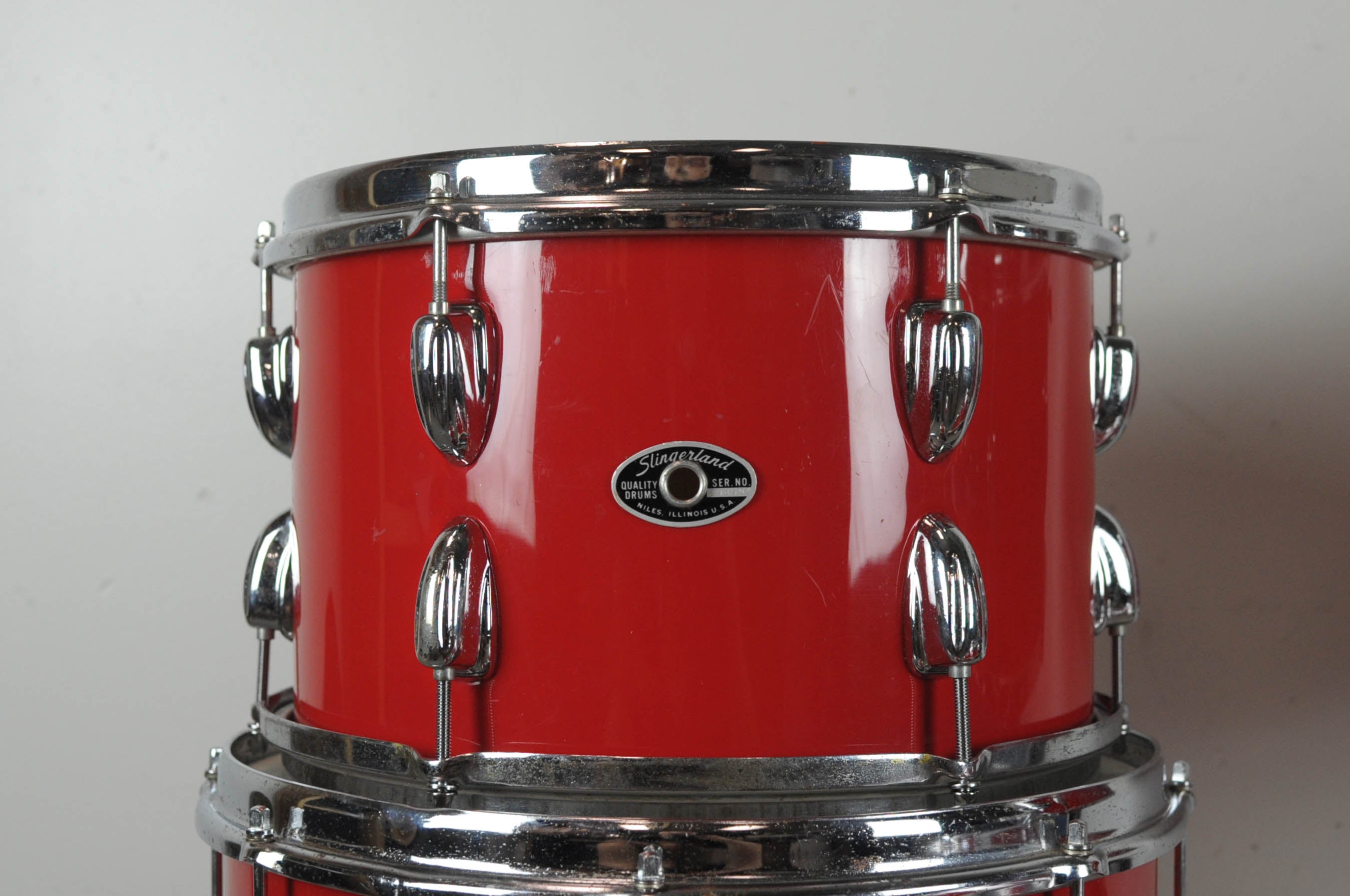 Anii 1970 Slingerland \Stage Band\ RedAnii 1970 Slingerland \Stage Band\ Red  