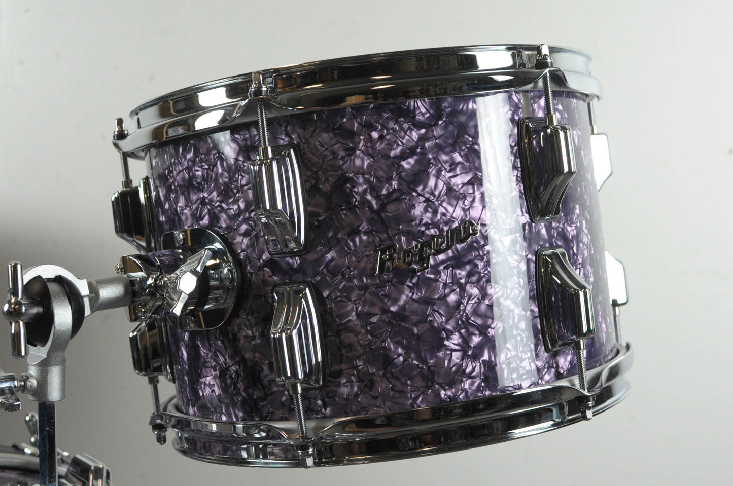 Rogers Cleveland "Bop" Purple Diamond Pearl Drum Set